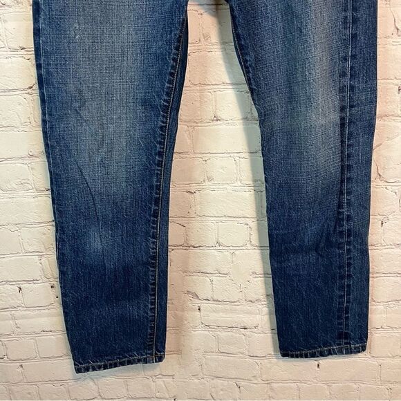 White Oak High Rise Dark Wash Straight Jeans size 25 - Picture 5 of 12